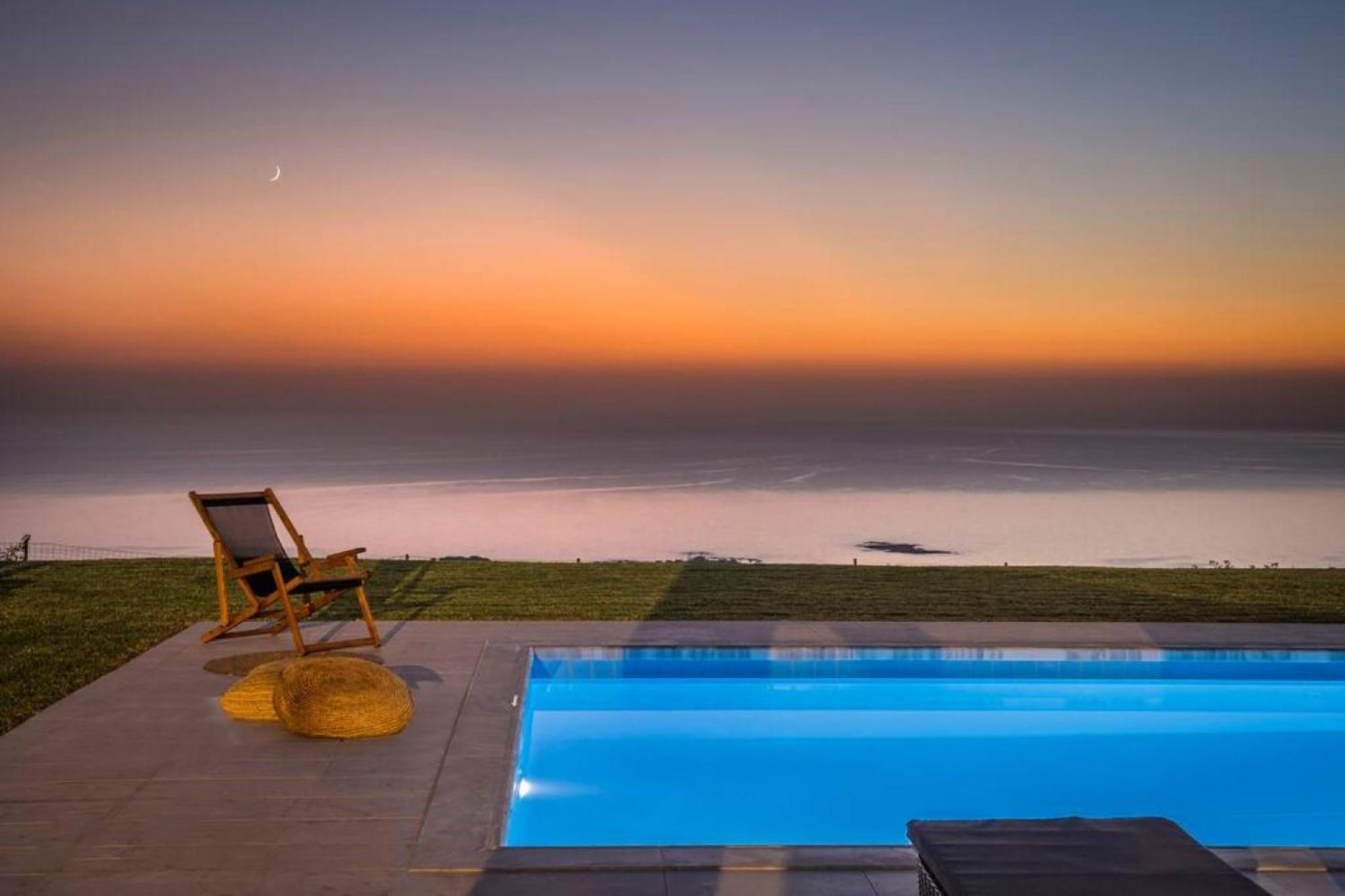 Villa Grande Azzurro In Lakíthra Exterior foto