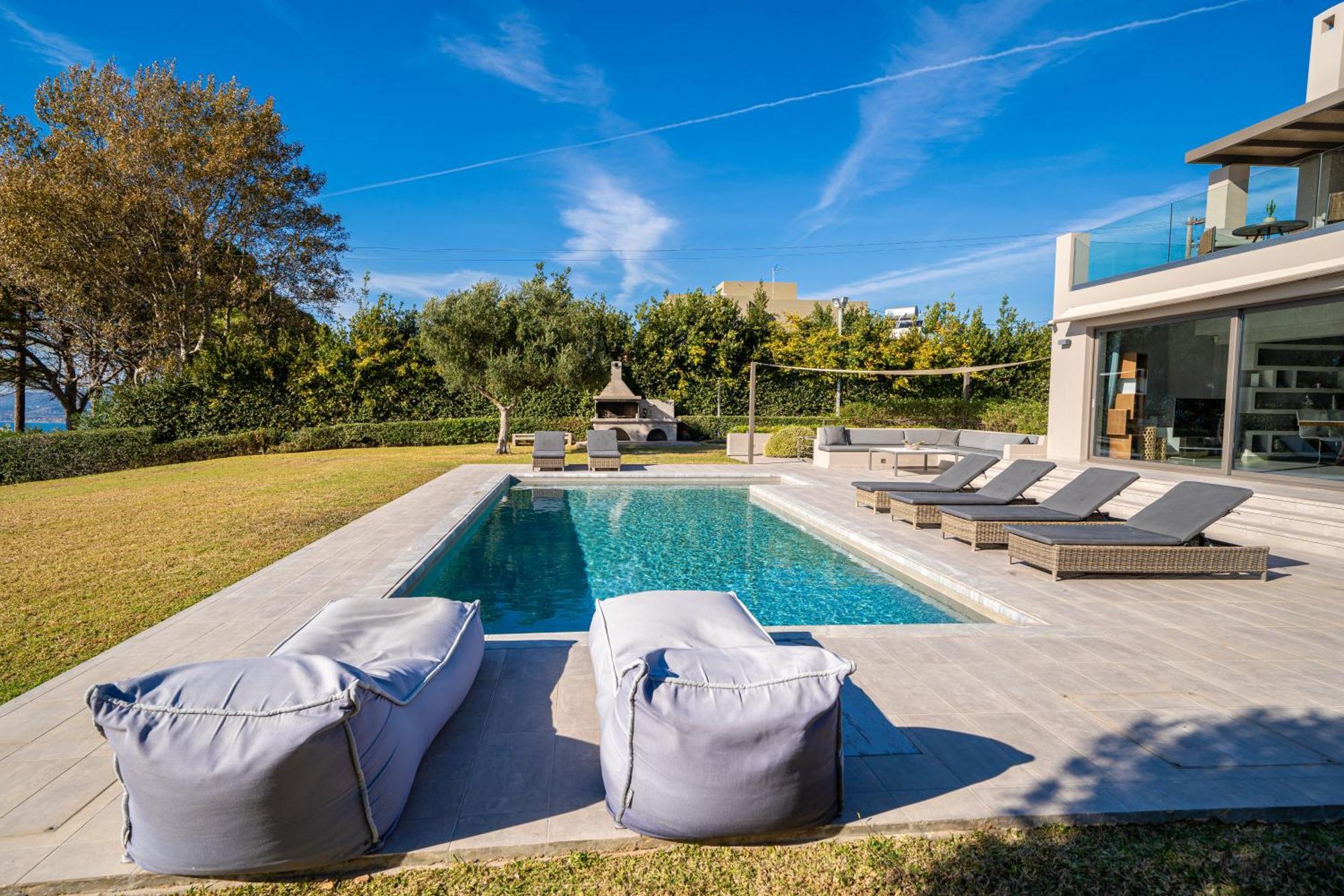 Villa Grande Azzurro In Lakíthra Exterior foto