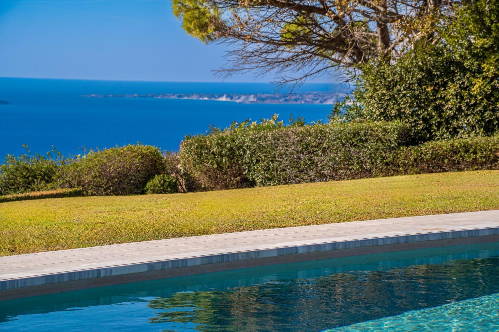 Villa Grande Azzurro In Lakíthra Exterior foto