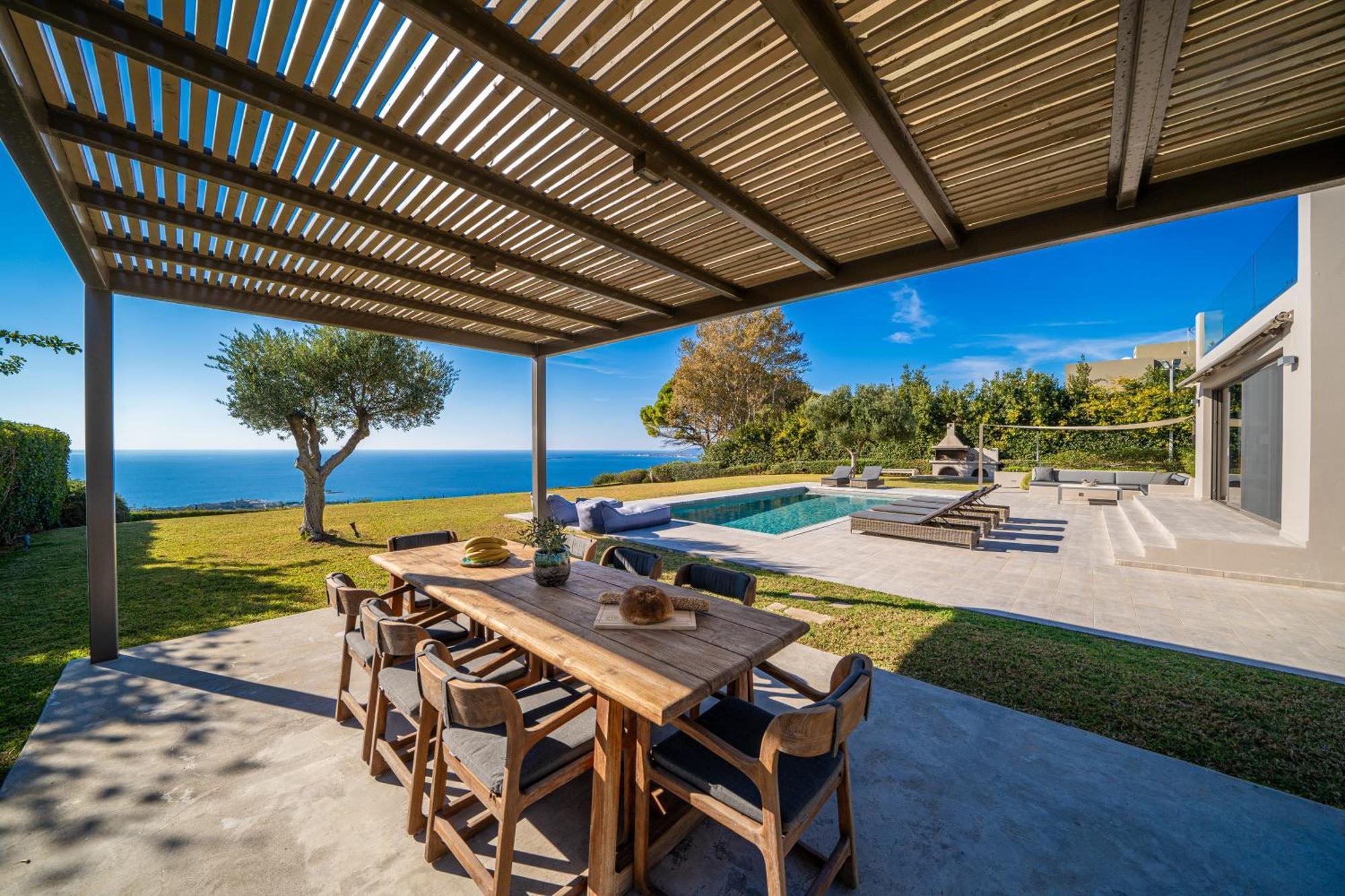 Villa Grande Azzurro In Lakíthra Exterior foto